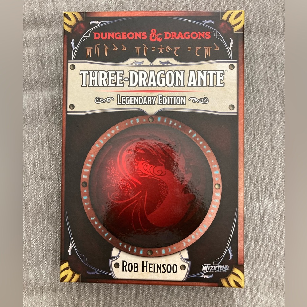 Three Dragon Ante: Legendary Edition - Card Game